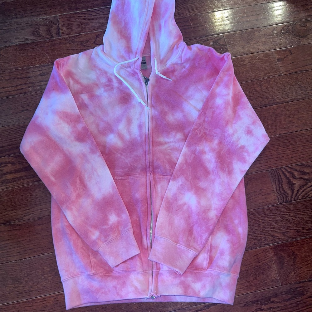 Tie Dye Zip Up